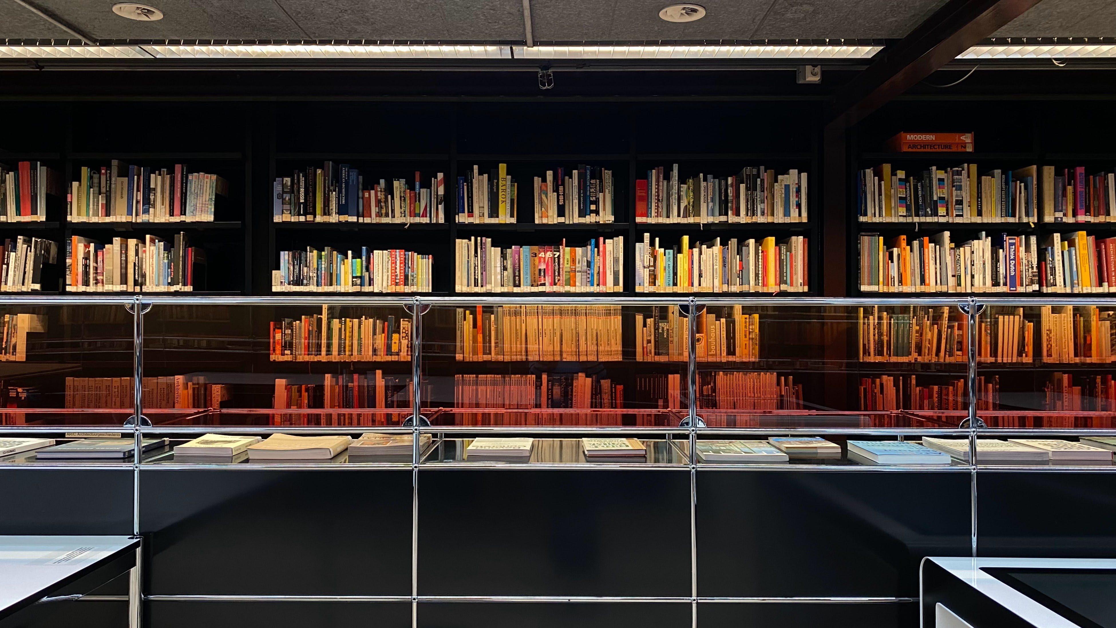 Image of modern library